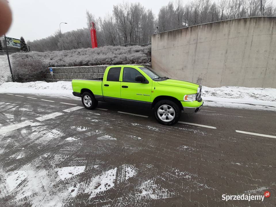 DODGE RAM 1500 47GAZ 4X4 MANUAL manualna RAM Wałbrzych