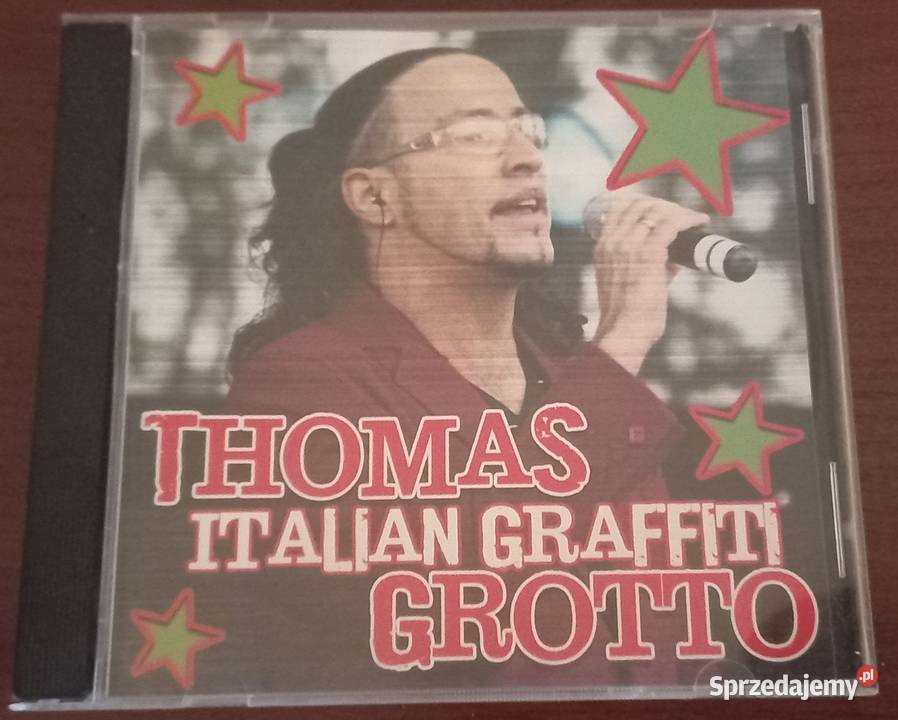 Thomas Grotto Italian Graffiti CD autograf czerwony Elbląg