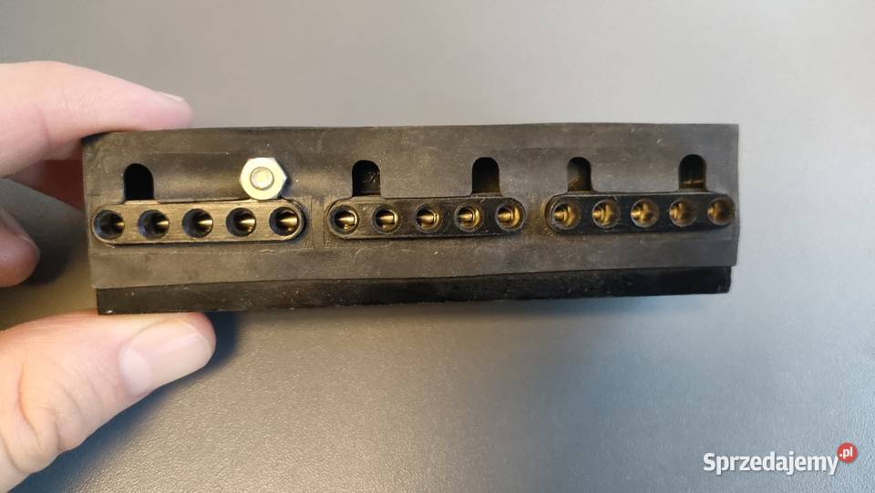 Kostka elektryczna listwa zaciskowa szeregowa zachodniopomorskie Szczecin sprzedam