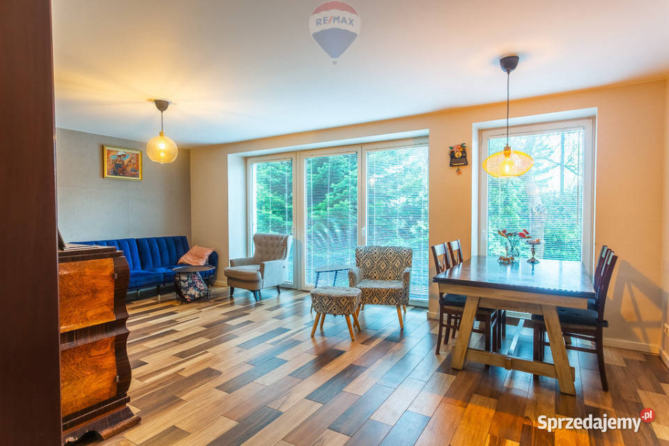 Dom z ogrodem lesie Polesie 5 pokoi garaż