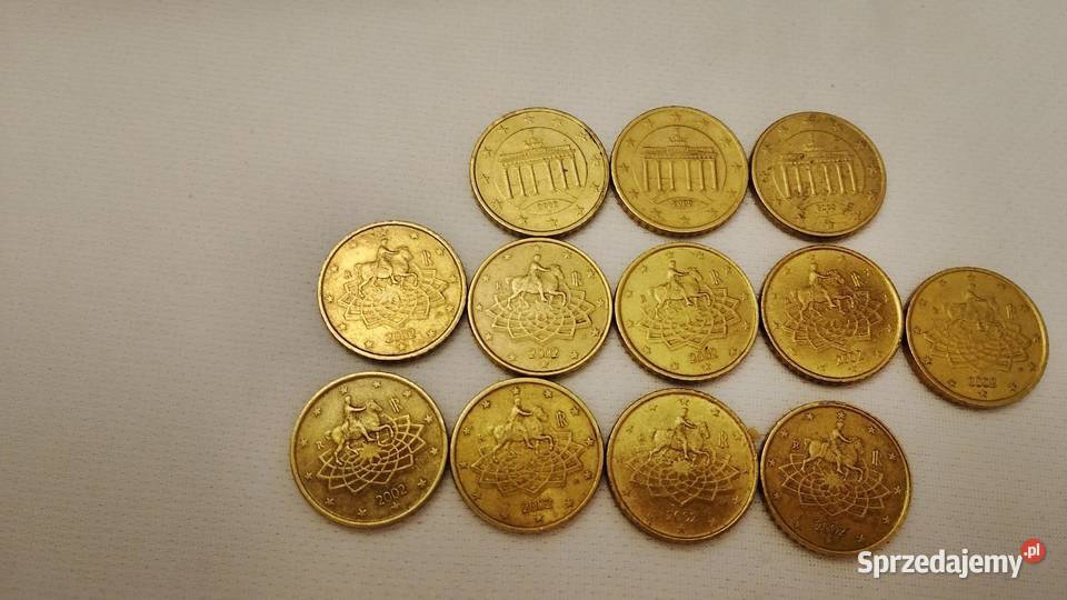 Sprzedam takie monety euro i eurocenty Piaseczno sprzedam