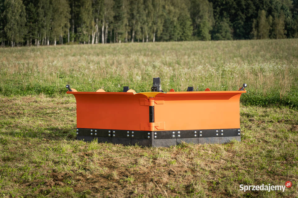 Pług śnieżny strzałkowy wzmocniony z amortyzacją nieuszkodzony Pozostałe Gostynin