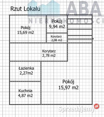 Mieszkanie na parterze na sprzedaż 53.6m2 Konin sprzedam