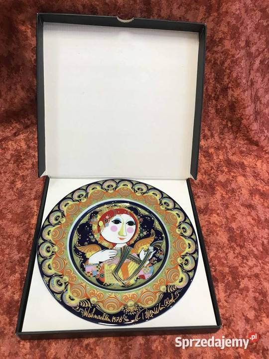 Talerz dekoracyjny Rosenthal Bjrn Wiinblad 1978r Kielce