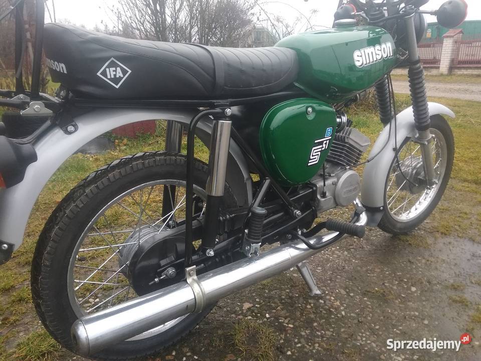 Motorower Simson S51 manualna Dąbrowa Tarnowska