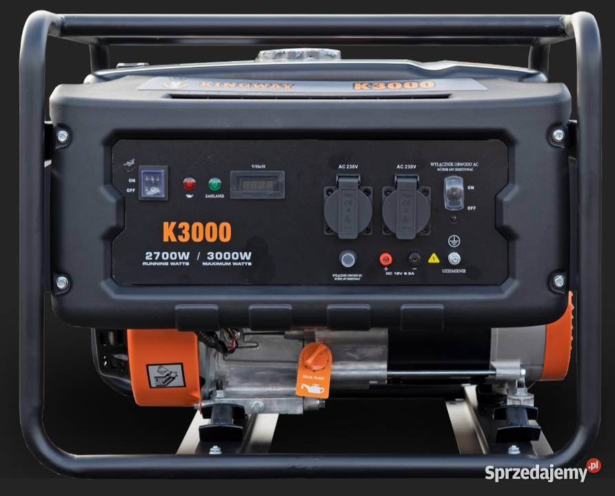 Sprzedam agregat prądotwórczy KINGWAY K3000 Czudec sprzedam