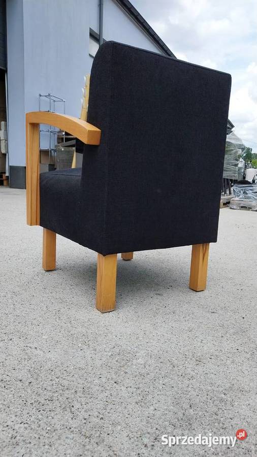 Fotel Wypoczynkowy z Łokietnikami zestaw 3 80cm Kazuń Polski
