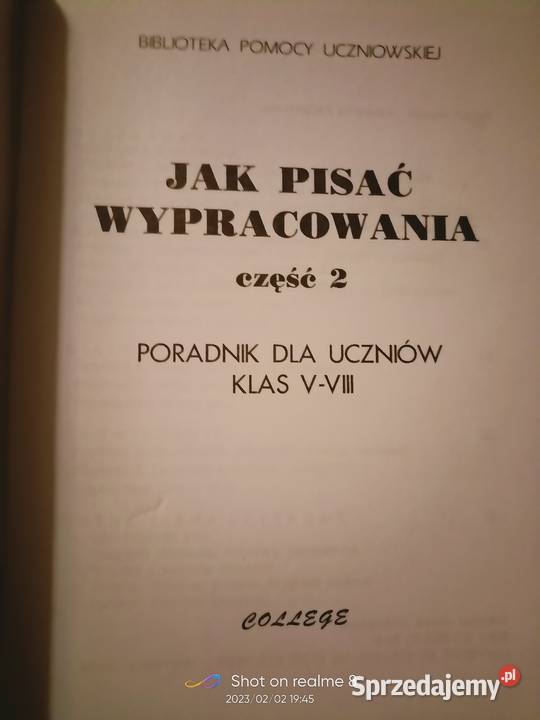 pisać wypracowania Unikat okazy analizy lektury Warszawa