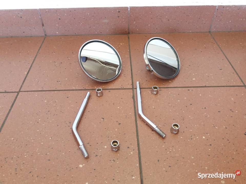 Lusterka chrom Skuter Romet Ogar Honda Suzuki Strzyżów