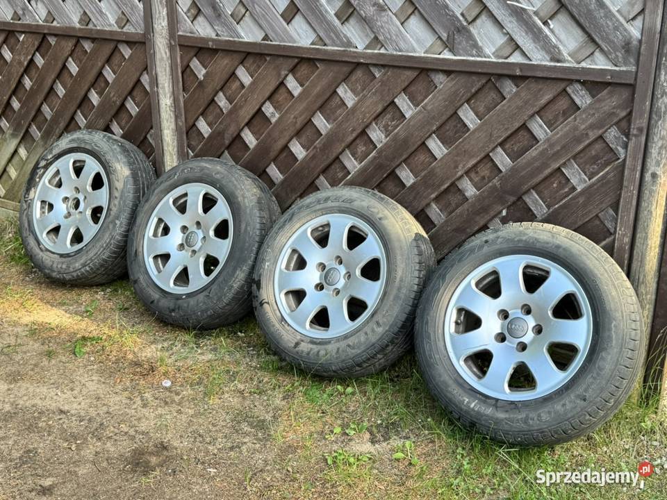 Felgi aluminiowe audi vw 5x112 opony dunlop do Koła Suwałki