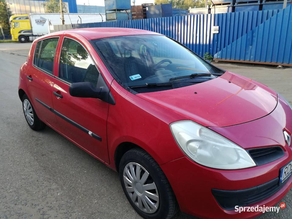 Renault Clio 2006 benzyna 1149 3 czerwony Dębica