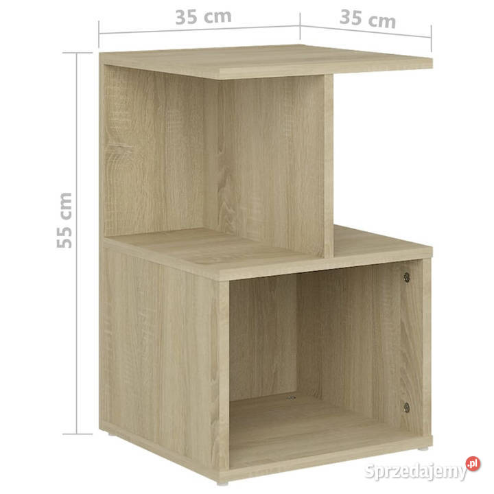 Szafka nocna dąb sonoma 35x35x55 materiał Warszawa