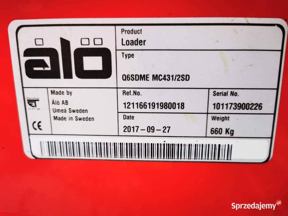 Blok hydrauliczny ładowacza czołowego Massey Wilkowo