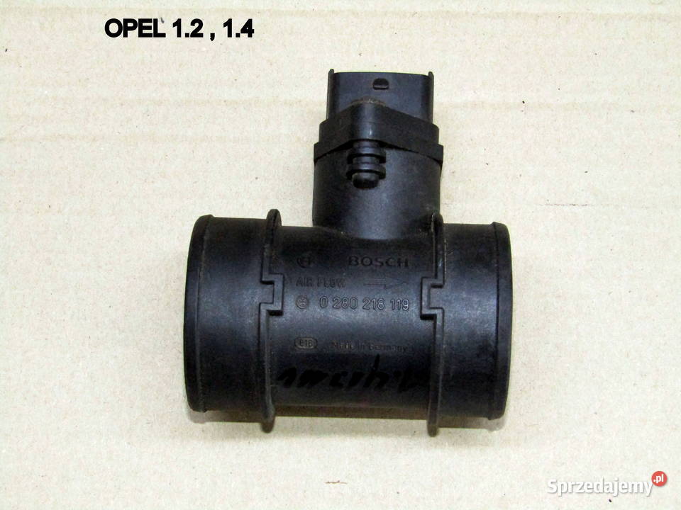 PRZEPŁYWOMIERZ POWIETRZA OPEL 12 14 16v Mysłaków