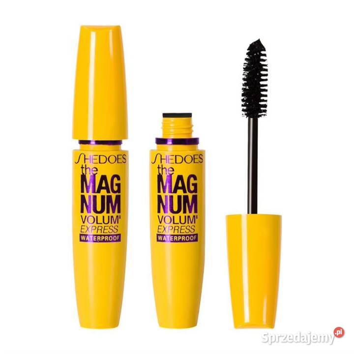Magnum Wodoodporny tusz do rzęs Technologia 4D Unisex Makijaż Płock