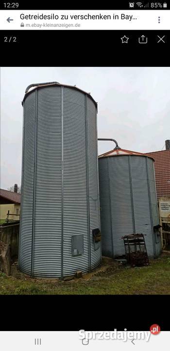 silos zbiornik na zboże suszarnia łódzkie Ozorków sprzedam
