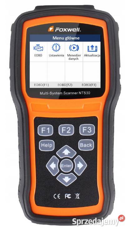 TESTER DIAGNOSTYCZNY FOXWELL NT530PRO JEZYK Dzierżoniów
