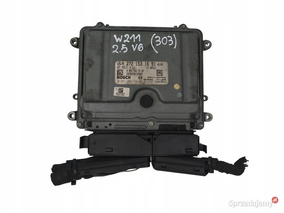 STEROWNIK ECU KOMPUTER Mercedes C230 W203 25 V6 Chełm