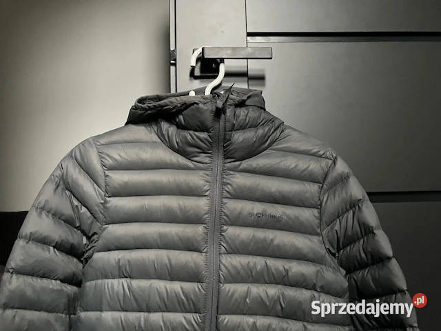 STORMBERG kurtka puchowa płaszcz Norwegii puch szary/srebrny Kurtki i płaszcze Toruń