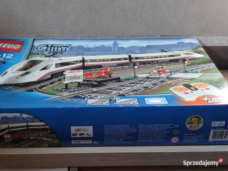 Lego City Train Pociąg mazowieckie Warszawa sprzedam