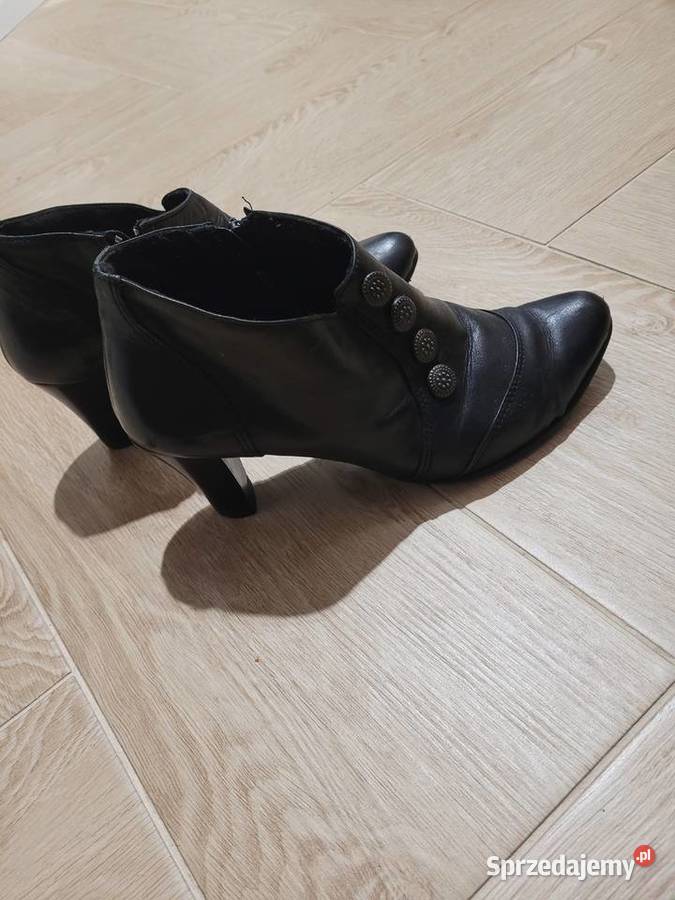 Sprzedam kozaczki skórzane skóra Kozaki