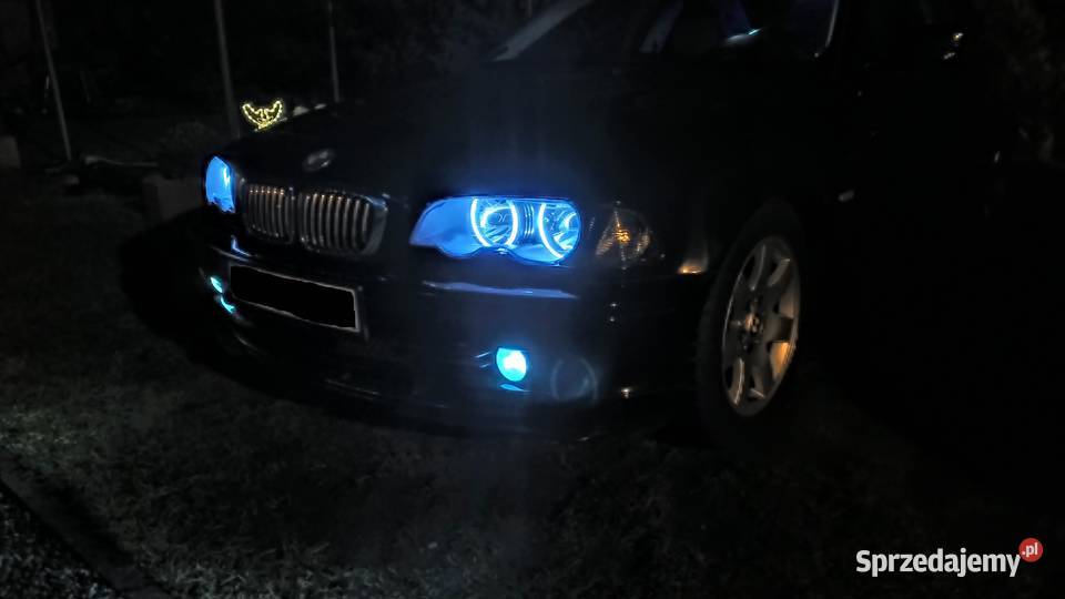 BMW e46 2000r Coupe Sportsitze Czarna Ringi