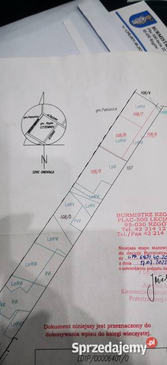 Działka rekreacyjno budowlana