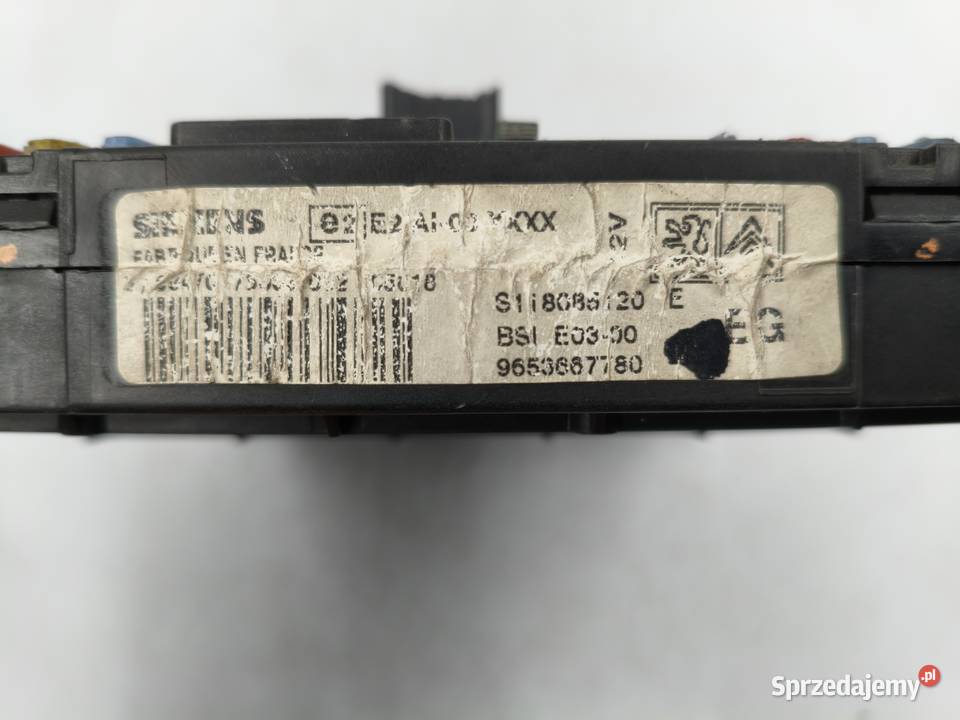 Sterownik Silnika Citroen Berlingo 14 8v KFW Wyszków