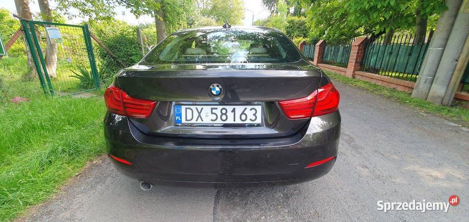 BMW 4 Gran COUPE 2018 bezwypadek serwis ASO ogrzewanie postojowe dolnośląskie Wrocław