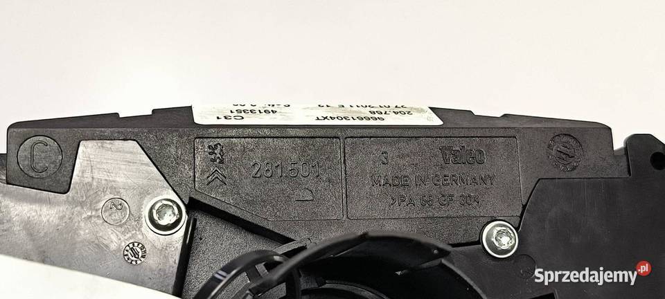 PRZEŁĄCZNIK ZESPOLONY PEUGEOT 207 96661304XT Pozostałe Lipno