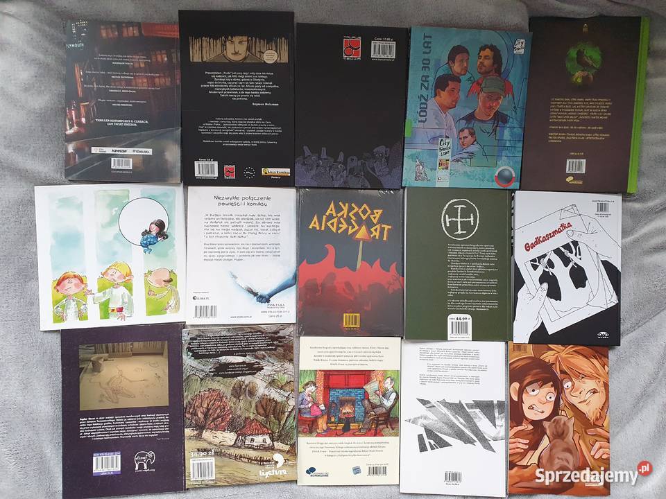 Zestaw 41 komiksów Polskie