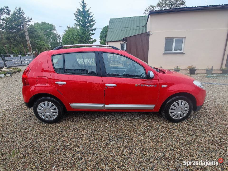 Dacia Sandero stepway 14 benzyna klimatyzacja relingi dachowe Konin