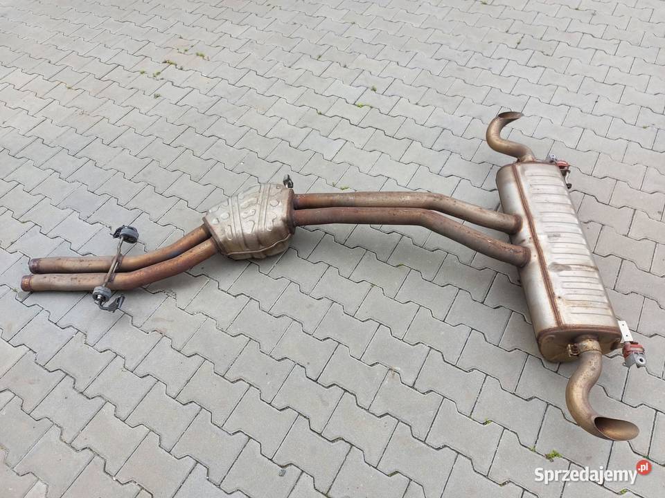 Audi Q7 II LIFT 4M0 tłumik wydech tył tylny oryg