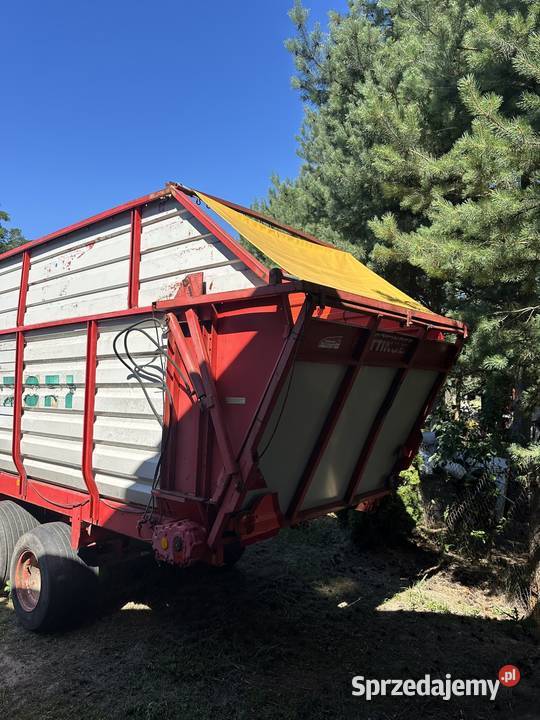 Przyczepa samozbierająca Pottinger Siloprofi 2 Krone Rolnictwo Olesno