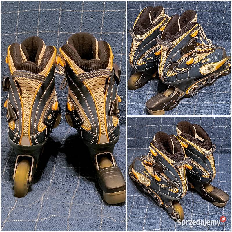 BAUER damskie rolki rozmiar 39 wkładki 245 ABEC Piotrków Trybunalski sprzedam