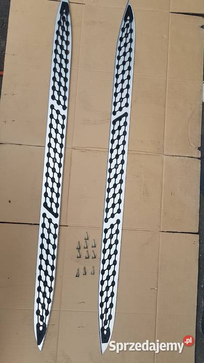 Mercedes ML 164 AMG aluminiowe nakładki progowe Gdańsk sprzedam