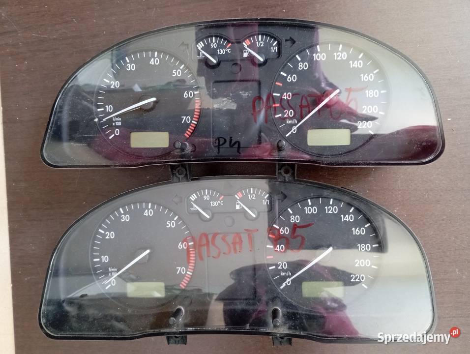 ZESTAW 2 SZTUKI VW PASSAT B5 ZEGARY LICZNIK osobowe Wrocław
