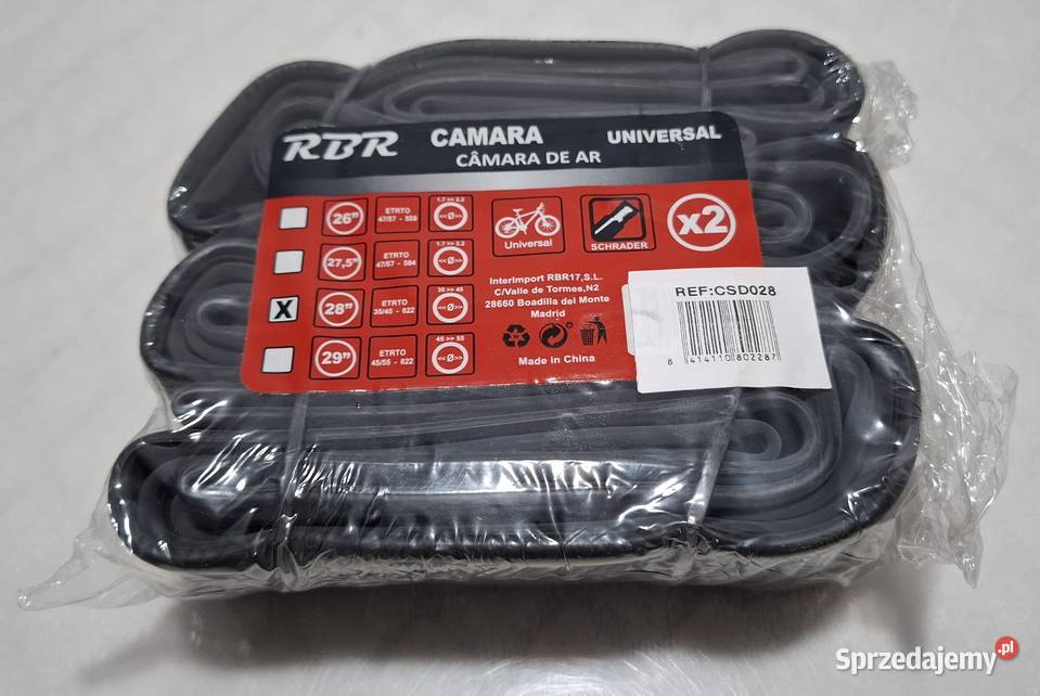 Dętka rowerowa 28 28 3545mm 700 wentyl śląskie sprzedam