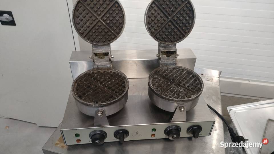 Podwójna gofrownica okrągła 2 x 1300 W ROYAL dolnośląskie Wrocław