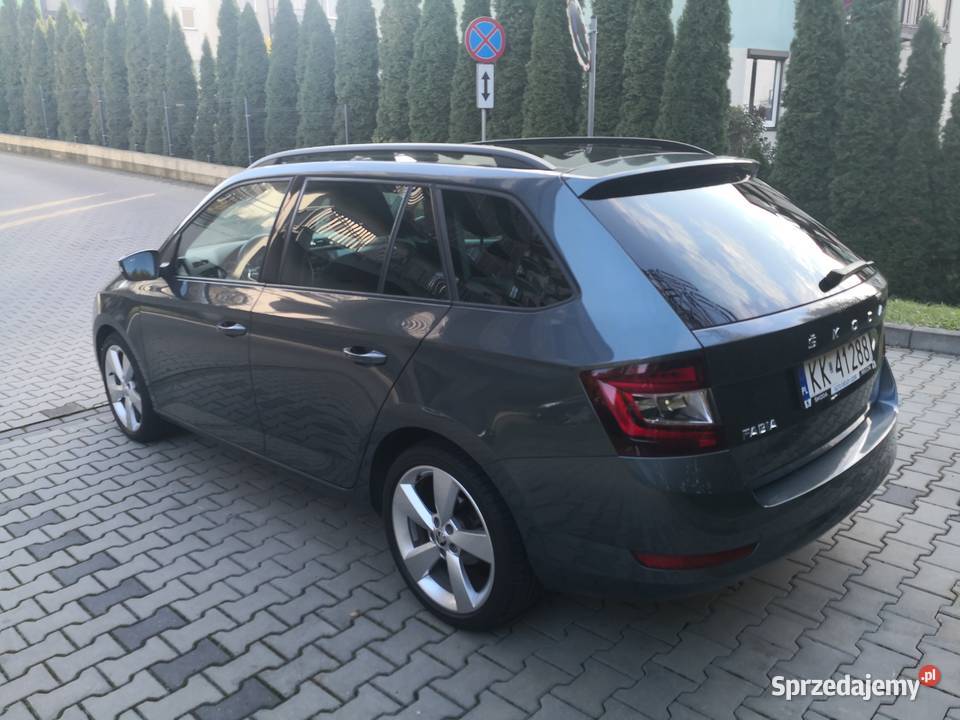 Skoda Fabia 10 TSI Style Szklany dach Serwis Aso Kraków