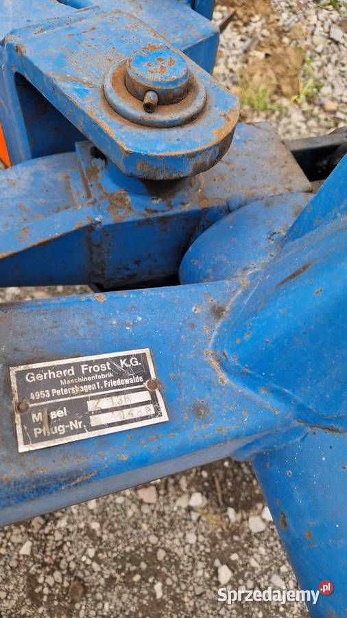 Pług 2 skibowy obrotowy Frost lemken nieuszkodzony małopolskie Łapczyca