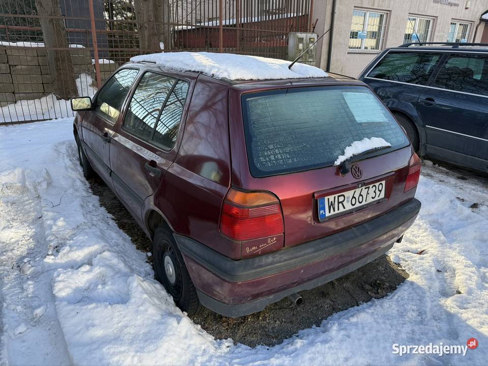 VW GOLF 3 16 BENZYNA DLUGIE OPLATY 1200 Kielce sprzedam