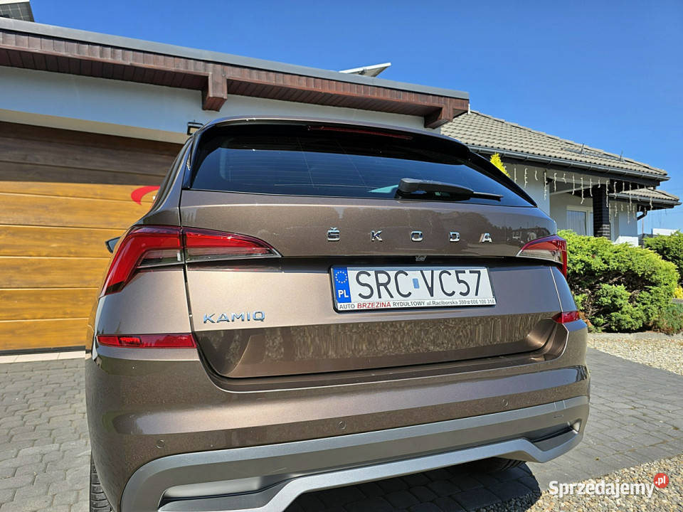 koda Kamiq krajowy bezwypadkowy I 2019 ASR (kontrola trakcji) śląskie Rydułtowy