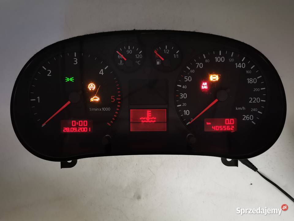 Licznik Zegary Audi A3 8L Lift 19 TDI 8L0920900M osobowe Wyszków