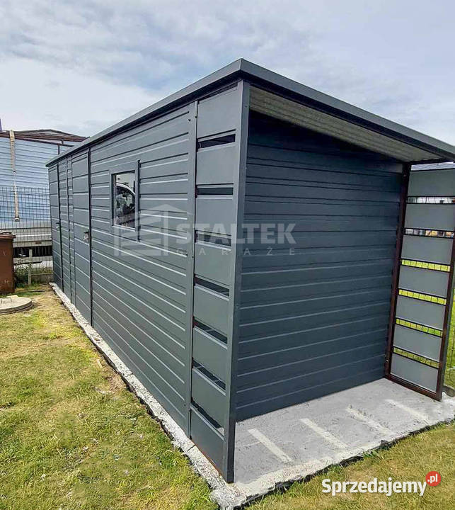 Schowek Domek Ogrodowy 5x2 Wiata 05m 2x Drzwi