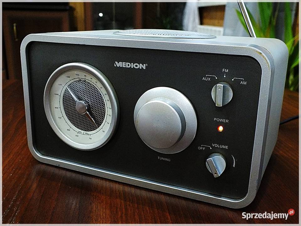 Małe radio MEDION MD 81342 Retro Dobra jakość Żary