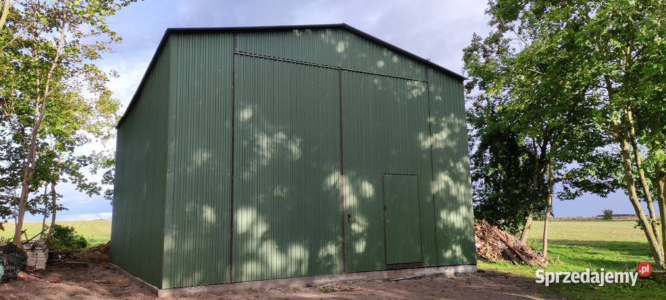 C41 Garaż Blaszany MAGAZYN Garaże Blaszane Wiaty Sprzedaż Oborniki
