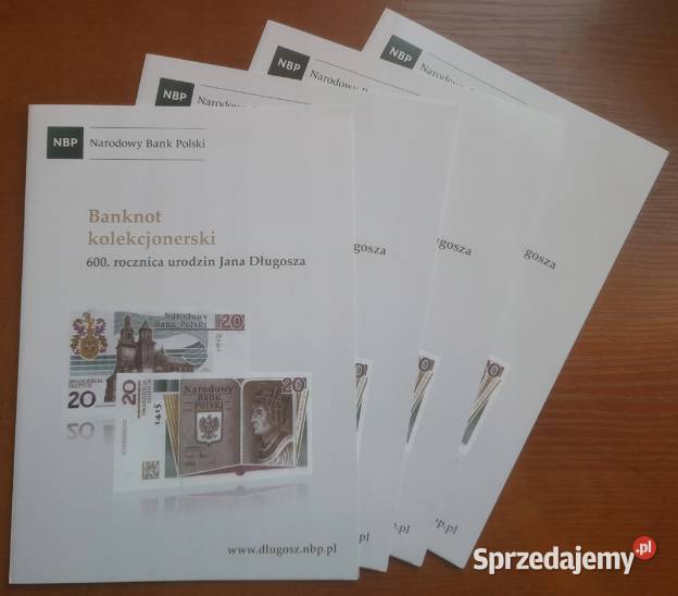 NUMER 1348 Banknot Kolekcjonerski NBP 20 DŁUGOSZ Będzin