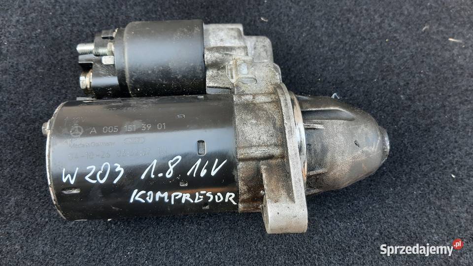 rozrusznik Mercedes C w203 18 kompresor Dębno