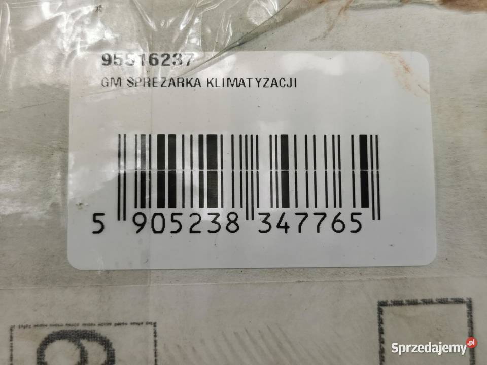 KOMPRESOR KLIMATYZACJI OPEL ASTRA J 20092015 Kompresory klimatyzacji